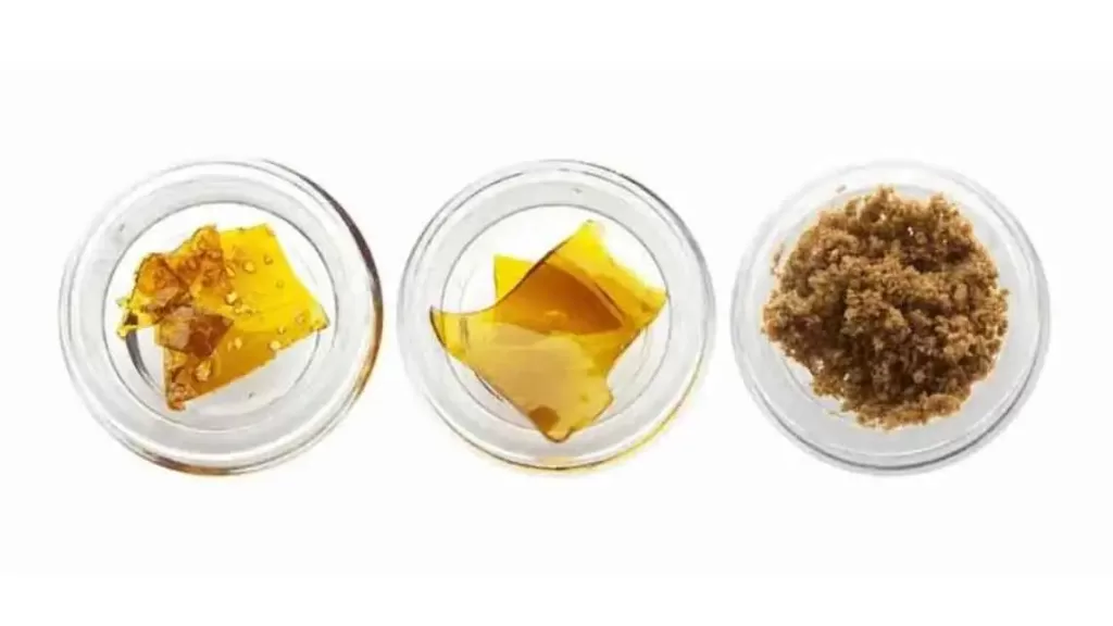 Various cannabis concentrates