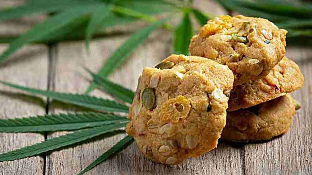 Edible marijuana cookies