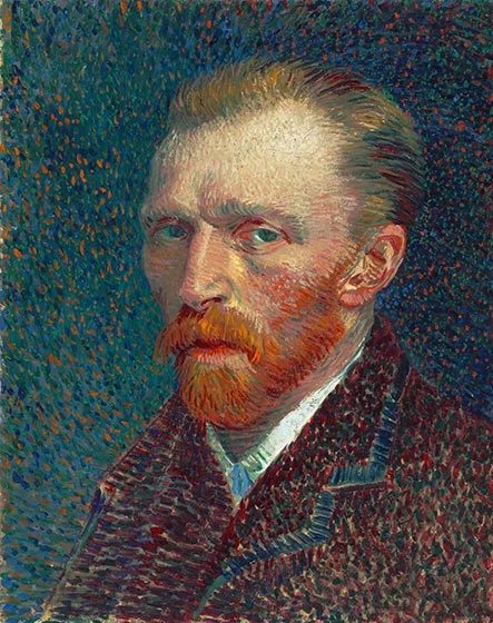 Van Gogh's famous self portrait