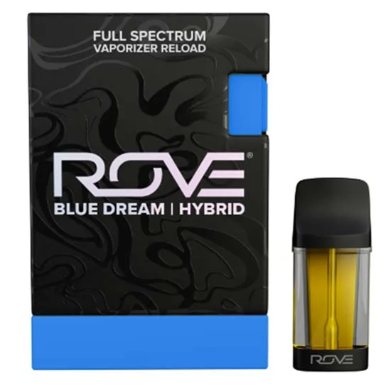 BLUE DREAM cannabis vape product ROVE.