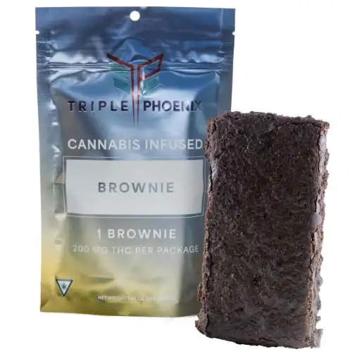 Cannabis infused chocolate edibles - Brownies by Triple Phoenix