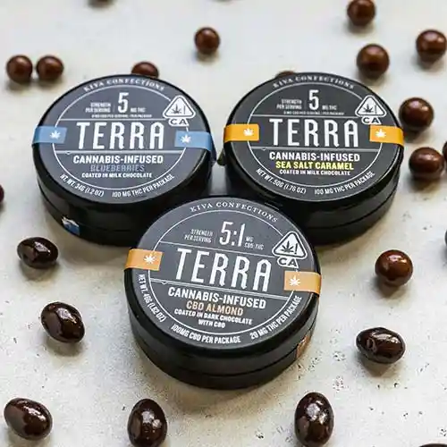 Terra cannabis infused sea salt caramel