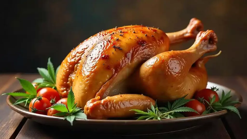 7 Engines Thanksgiving recipes - Cannabis infused Turkey