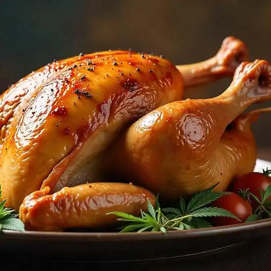 7 Engines Thanksgiving recipes - Cannabis infused Turkey