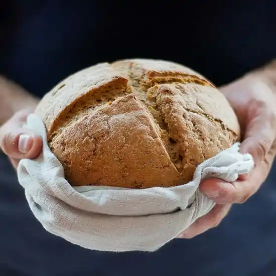 Freshly baked bread