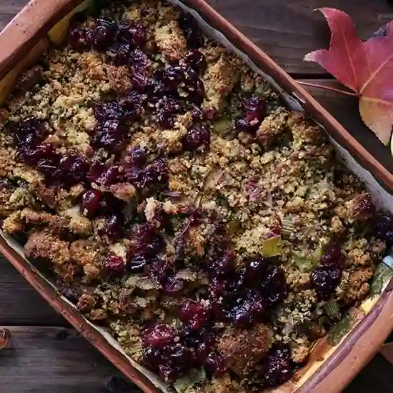 7 Engines Thanksgiving recipes - Cannabis infused stuffing dessert